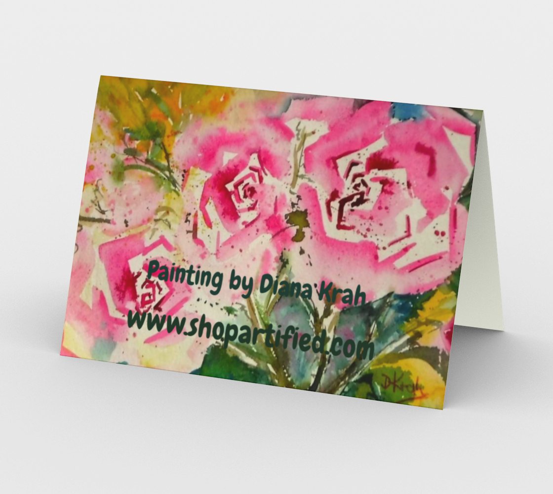 Art Card Roses - Artified