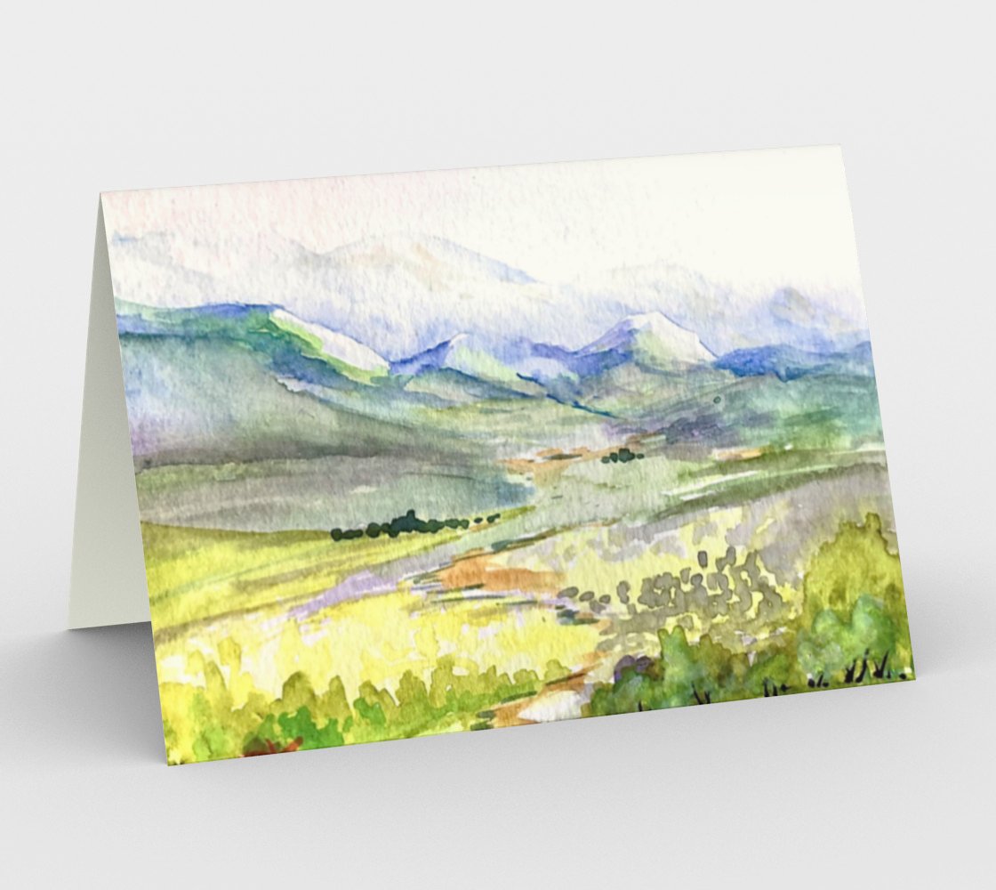 Art Card Alberta Landscape Series 1 - Artified